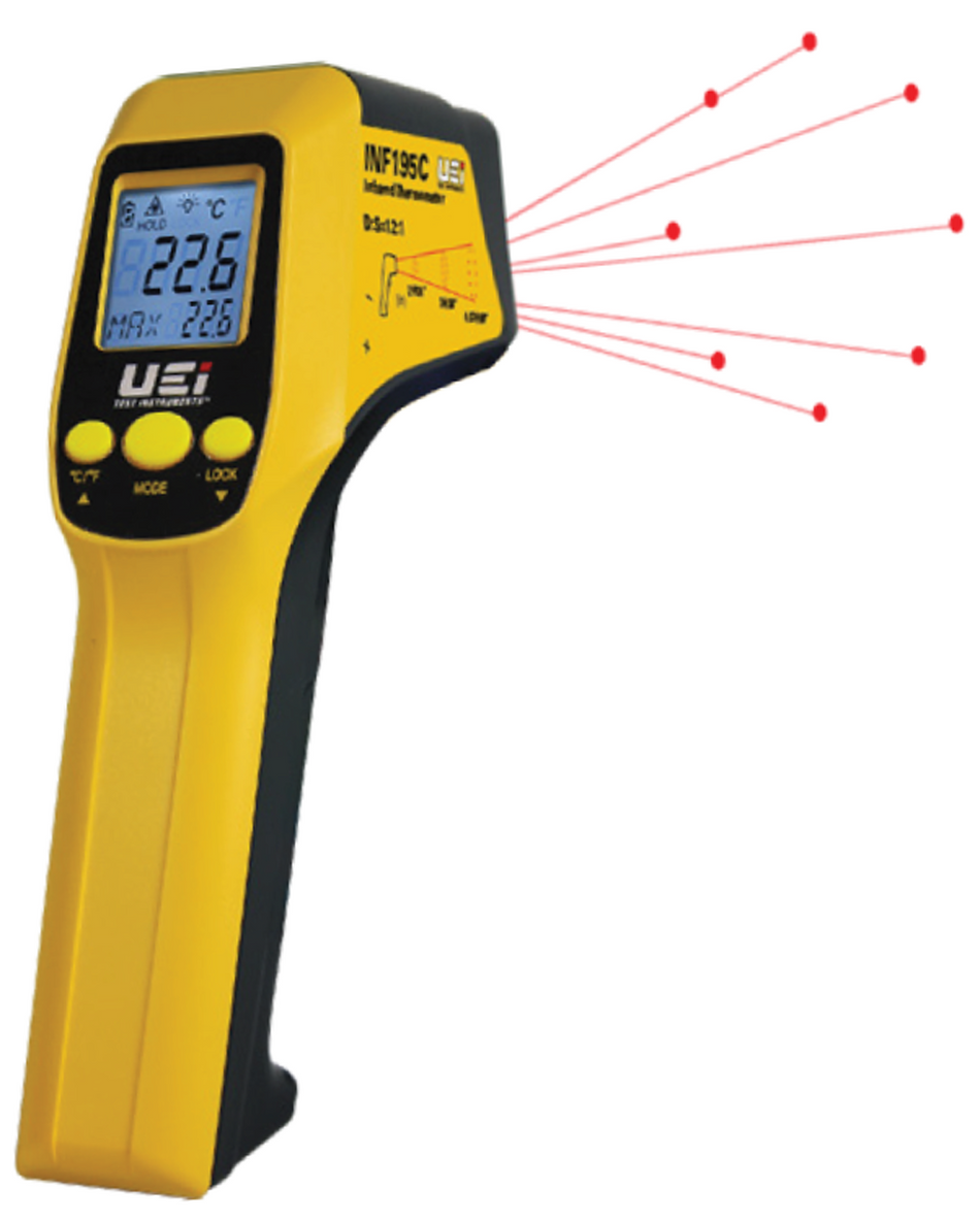 Infrared Thermometer Inf195C -76F To 1022F