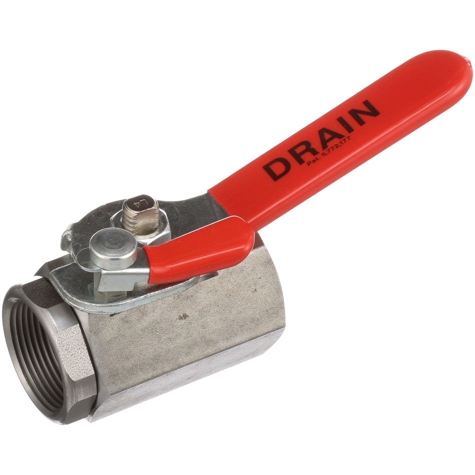 1/4 in Drain Valve Includes Lock for Frymaster – view 2