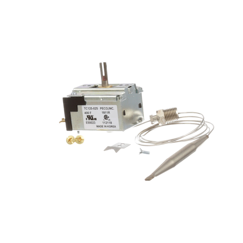 200° - 400° Peco TC125 Thermostat for Frymaster, Dean (BK1814, CFD50) - Replaces Frymaster 1175