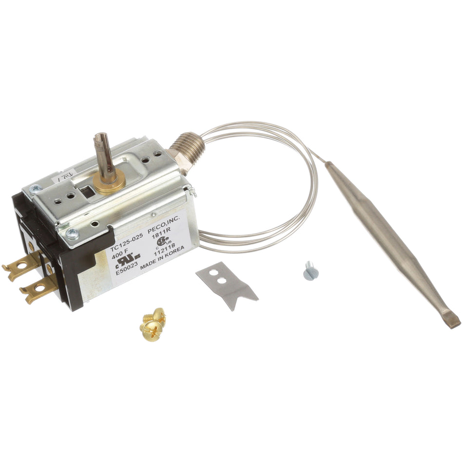 200° - 400° Peco TC125 Thermostat for Frymaster, Dean (BK1814, CFD50) - Replaces Frymaster 1175