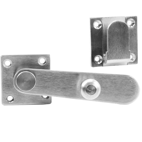 Jacknob 5703 Latch, Throw with Keeper, S/S