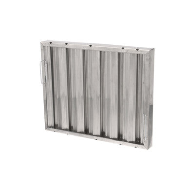 16 in x 20 in Stainless Steel Baffle Grease Filter RUN-OFF