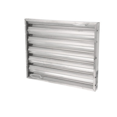 25 in x 20 in Stainless Steel Baffle Grease Filter RUN-OFF