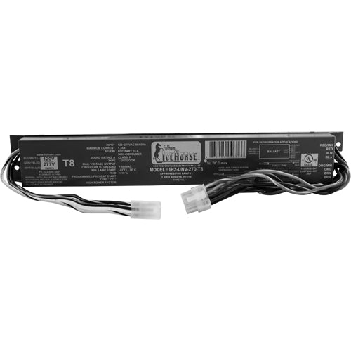 Fulham IH2-UNV-270-T8 Ballast, Univ Lo-Temp, F58/70, T8