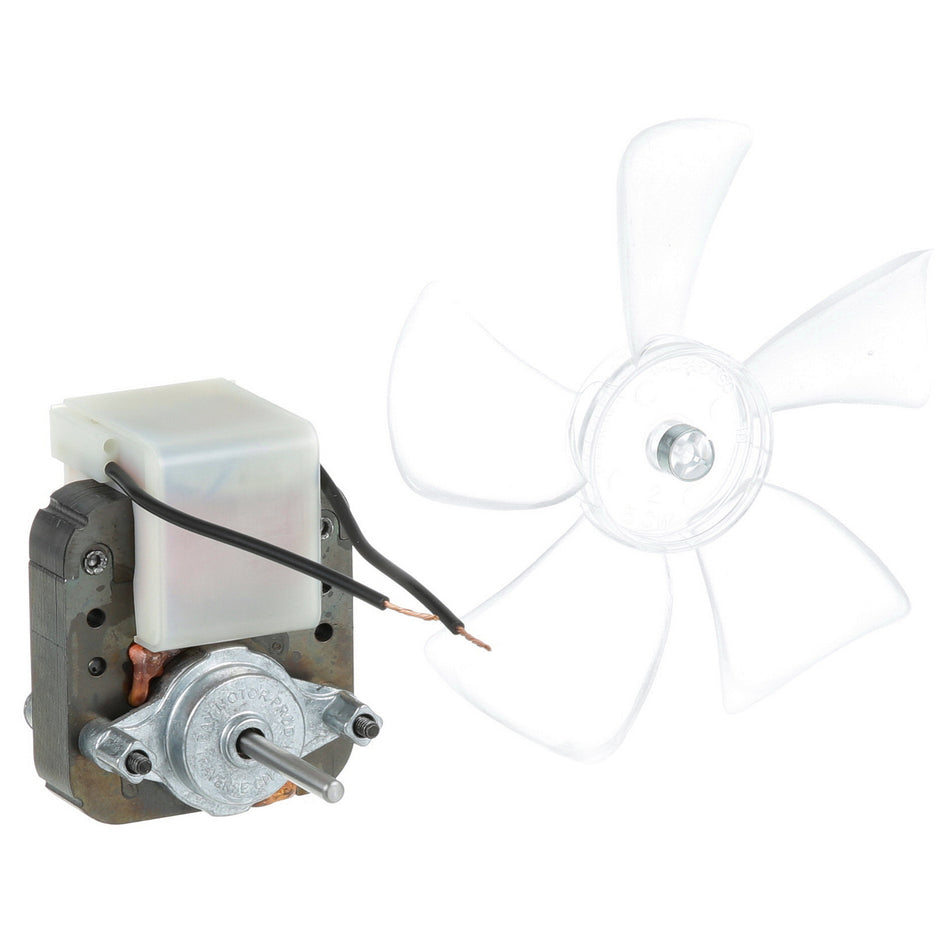 120V Fan Motor with 5 in Fan for Glenco, Star, Delfield – view 2