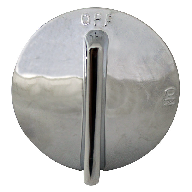 2 in Chrome Burner Valve Knob for Imperial, Garland – view 2