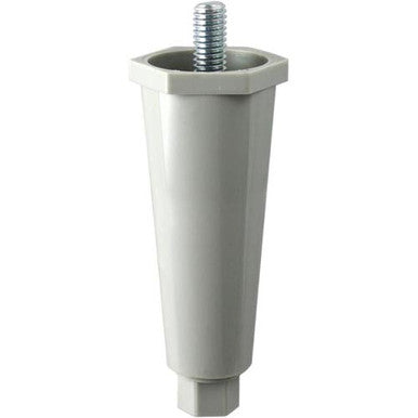 Leg, Appl-Gray Plastic Hex Ft