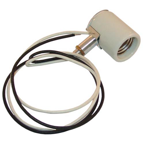 Single Ceramic Bulb Socket for Hatco, Lincoln – view 2