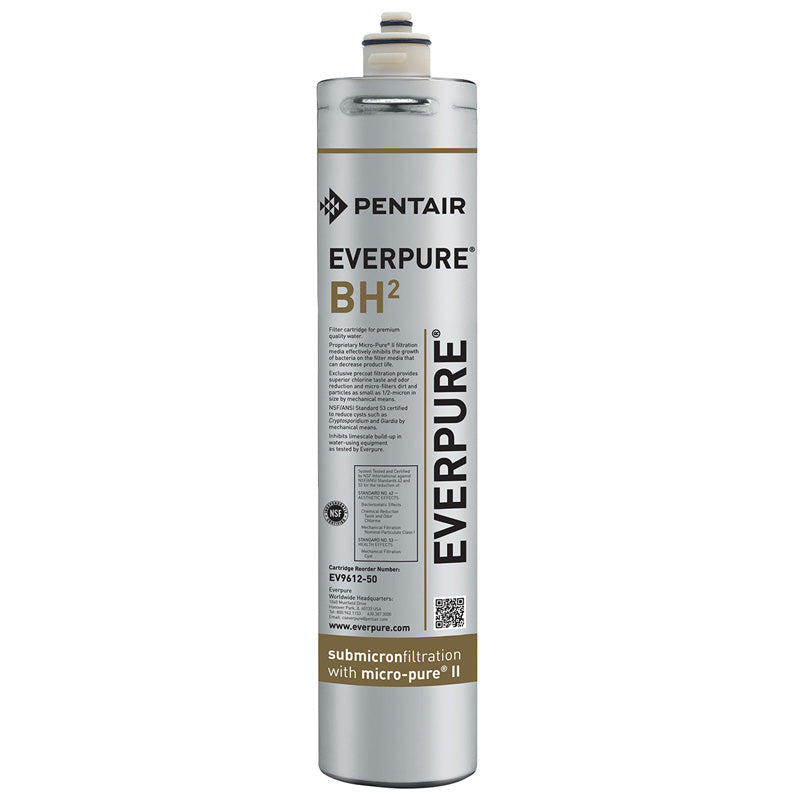 Everpure BH2 Hot Beverage Dispenser Replacement Water Filter Cartridge w/ Scale Inhibitor - EV961251