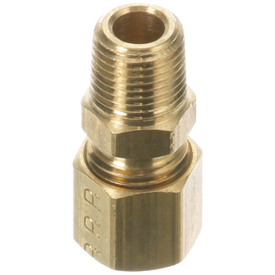 1/8 in MPT x 1/4 in Male Connector for CROWN STEAM, Vulcan Hart, Roundup - AJ Antunes – view 2