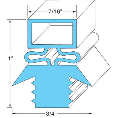Traulsen 23-1 Gasket