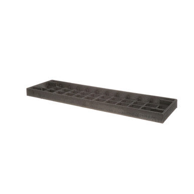 16 3/4 in x 4 7/8 in Cast Iron Bottom Grate 16-3