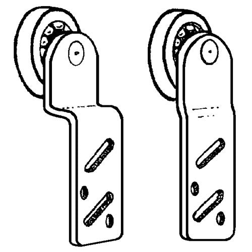 Sheave, Door Front, Steel Tire for CHG, Standard Keil – view 2