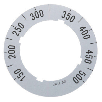 150° - 500° Dial Insert 150-500