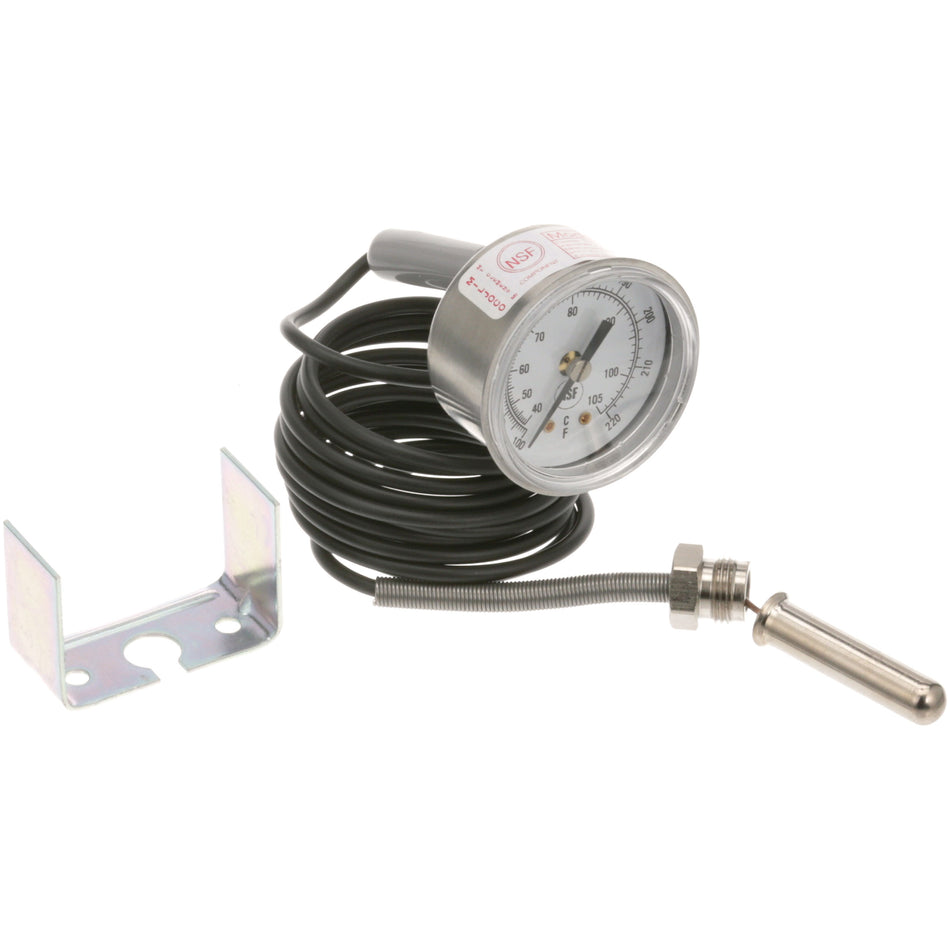 100° - 220° U-Clamp Thermometer with 96 in Lead for Jackson – view 2