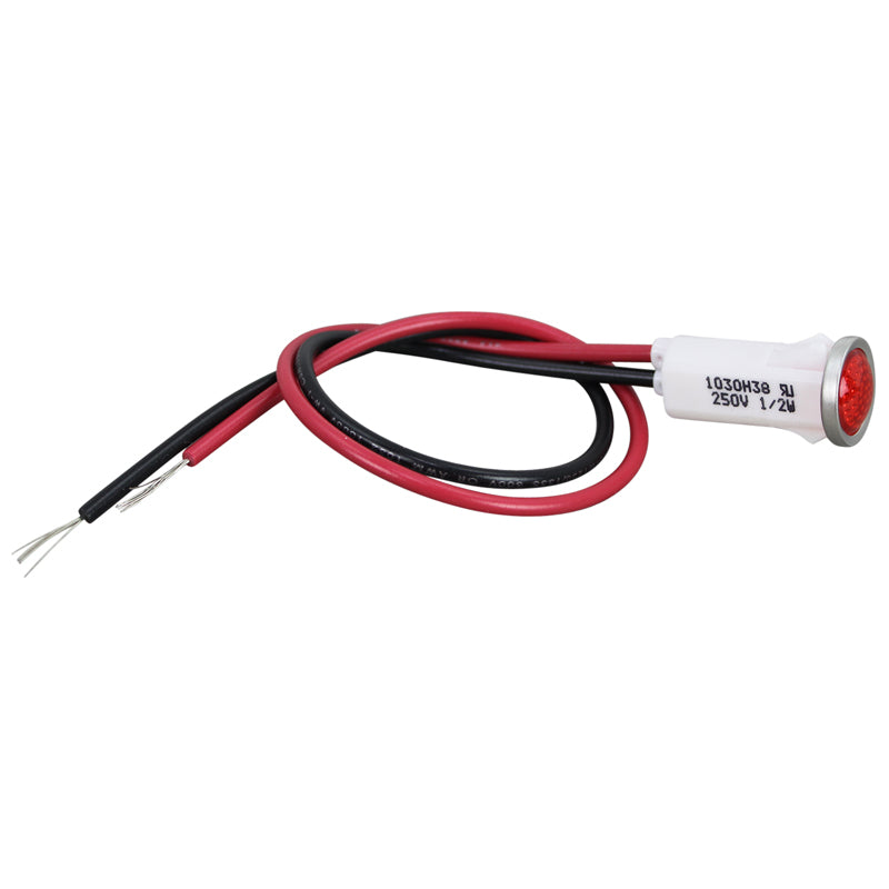 1/2 in 250V Red Signal Light for Lincoln, APW – view 2