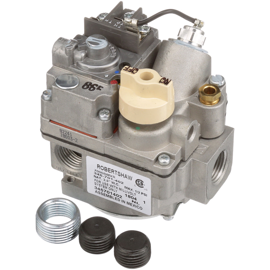 1/2 in Millivolt Natural Gas Combination Safety Valve for Vulcan Hart, Anets – view 2