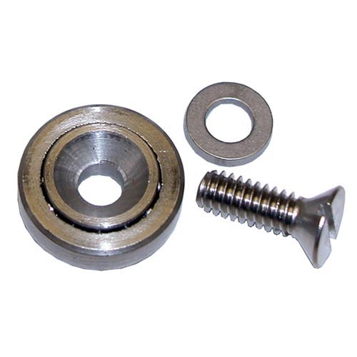 CHG B30-1252 Stainless Steel Roller 1/4-20 threaded removable stud