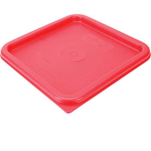 Cambro SFC6 6 and 8 qt CamSquare® Red Cover
