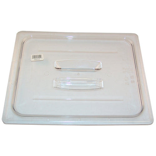 Cambro 20CWCH135 1/2 Size Clear Camwear® Handled Food Pan Cover