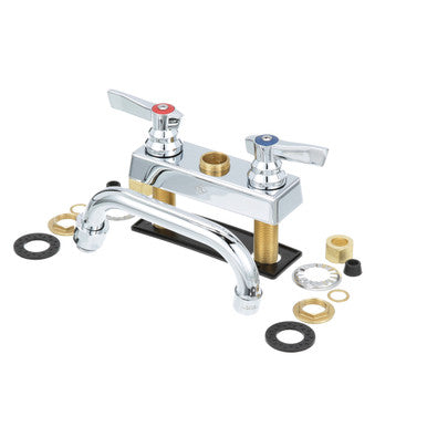 4 in Deck Mount Faucet w/  6 in Spout