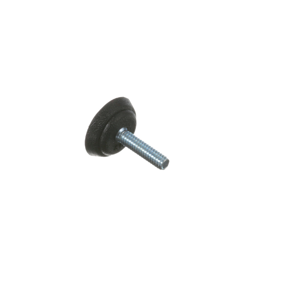 1/8 in Black Non-Slip Neoprene Base Glide 1/4-20 thread Caster – view 2