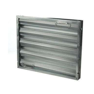20 in x 16 in Galvanized Steel Baffle Grease Filter RUN-OFF