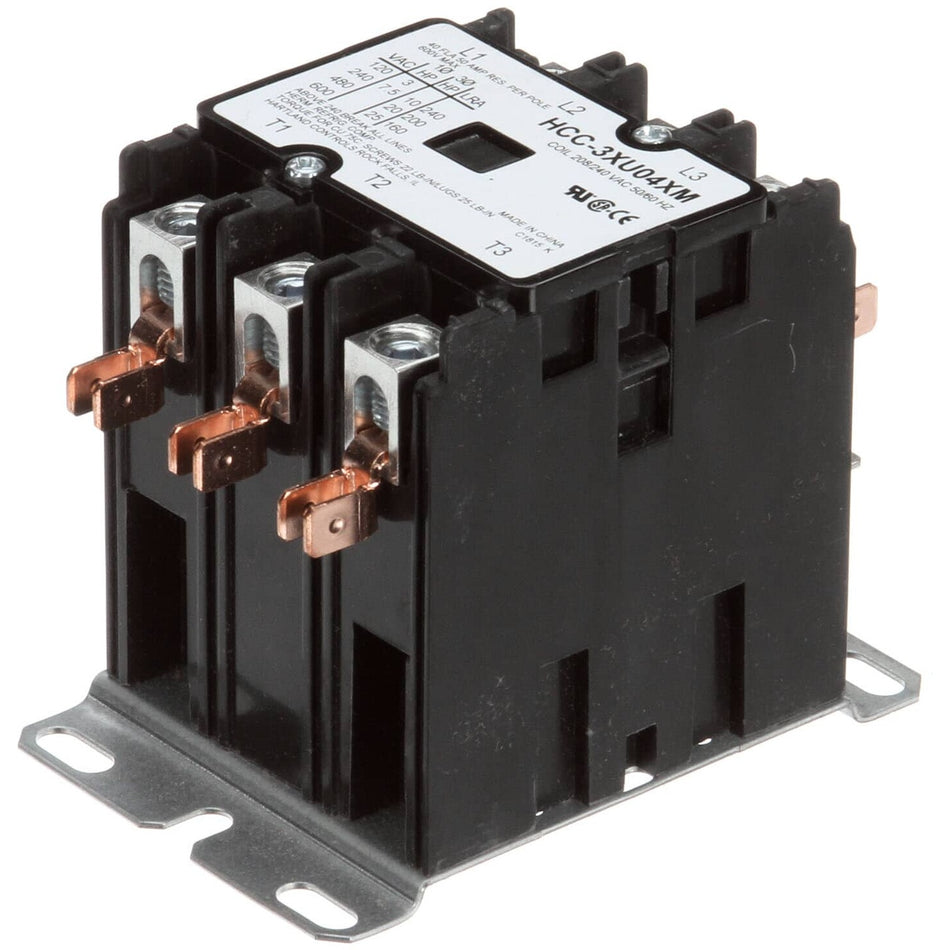 208/240V 3-Pole Contactor for CROWN STEAM, Garland, Winston Products – view 2