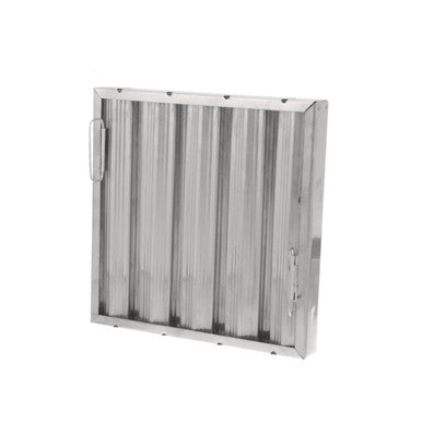 16 in x 16 in Stainless Steel Baffle Grease Filter RUN-OFF