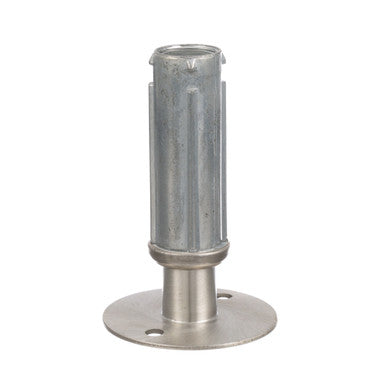 Foot, 3"Adj, Flanged, S/S, 1-5/8"Od