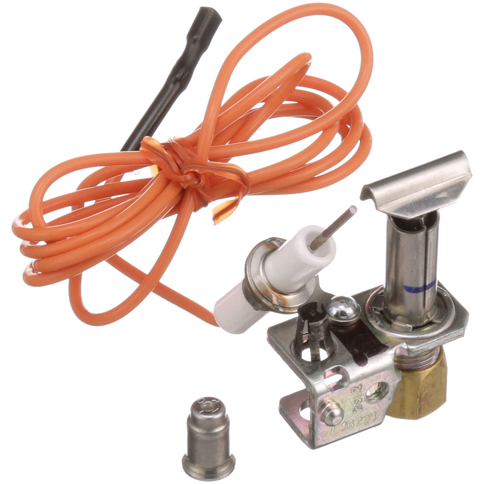 1/4 in Natural/LP Gas Gas Pilot Burner with 29 in Lead for Vulcan Hart, Jade Range – view 2