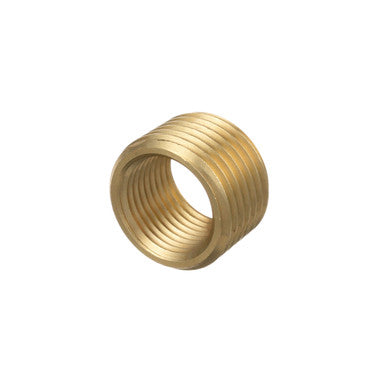 1/2 in x 3/8 in Brass Face Bushing