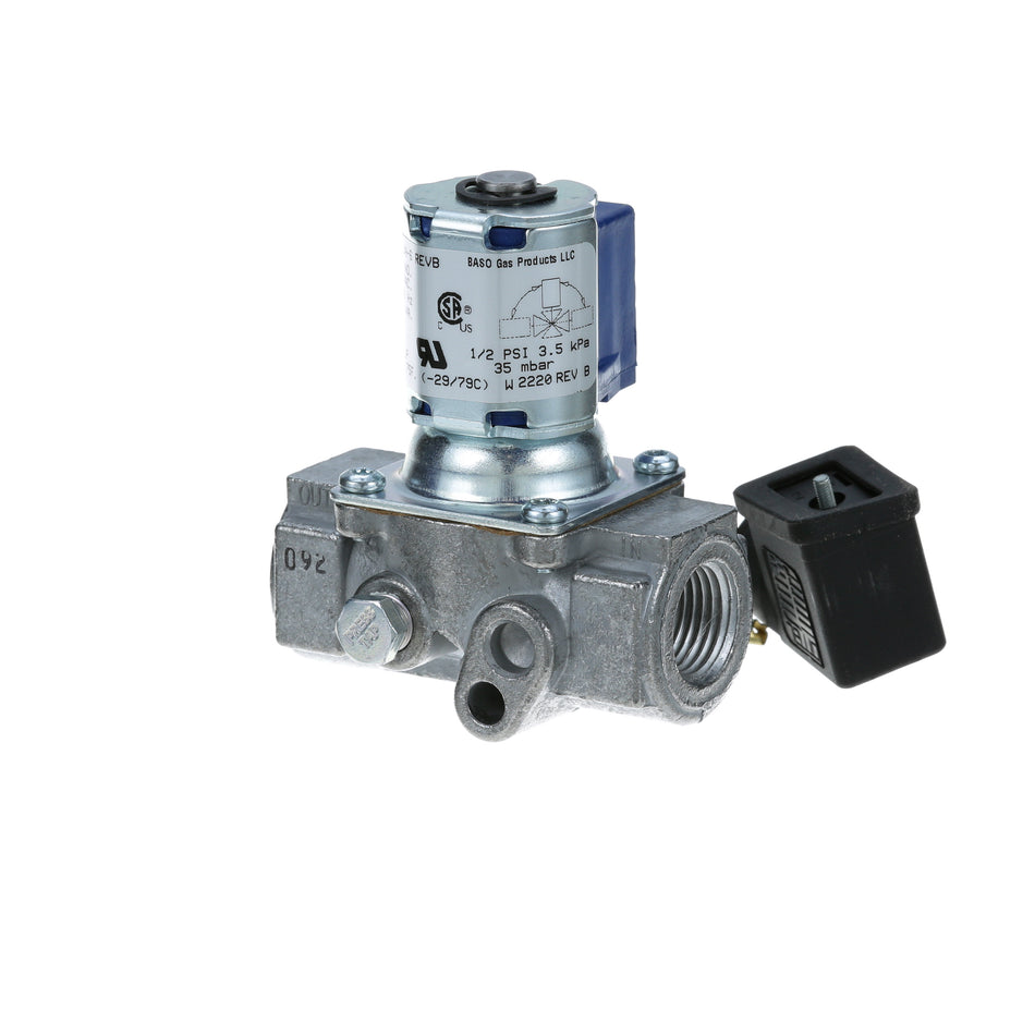 1/2 in Natural/LP Gas Solenoid Valve for Vulcan Hart - Replaces Vulcan Hart 19518