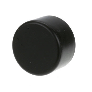 Black Outside Round Cap