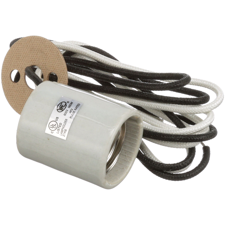 Ceramic Bulb Socket for Star Mfg, Lincoln, Merco – view 2