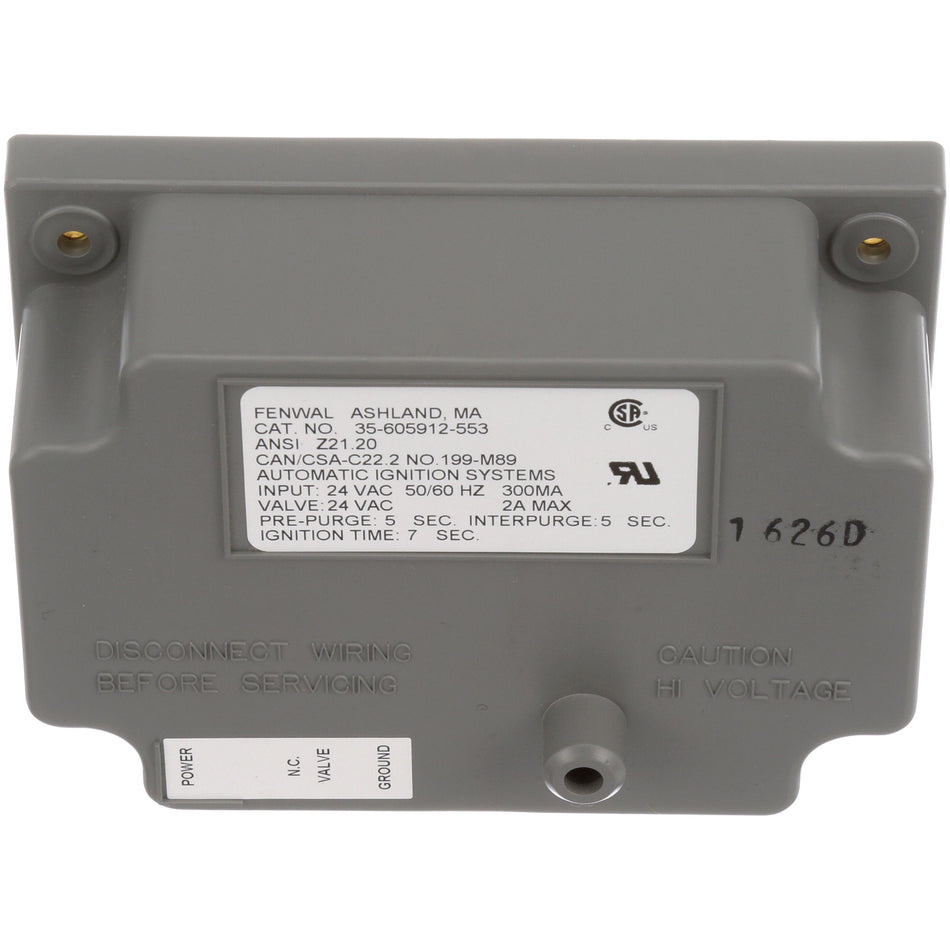1/4 in Spark Ignition Control Module for Vulcan Hart – view 2