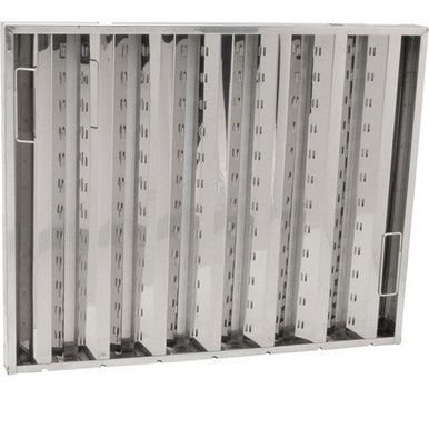 20 in x 25 in Hinged Stainless Steel Hood Filter