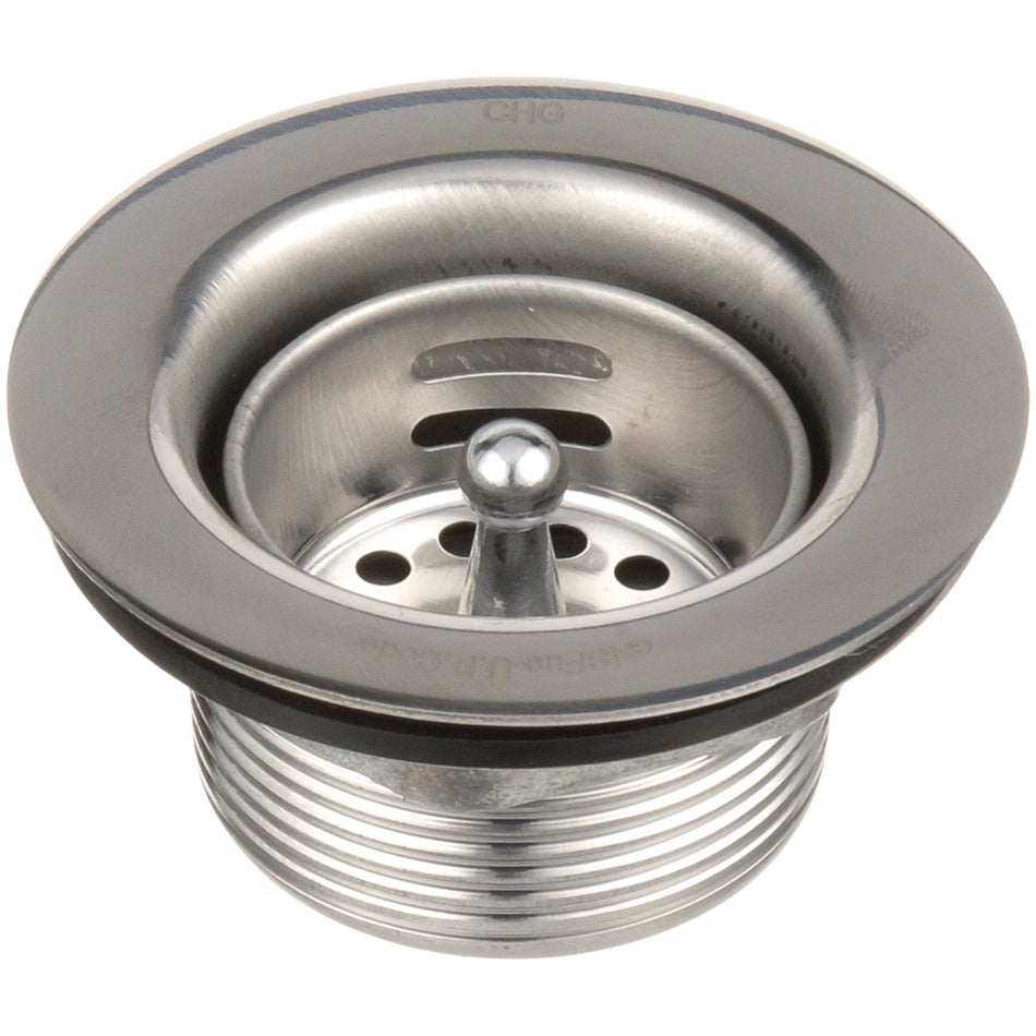1 3/4 in x 1/2 in Stainless Steel Drain for CHG, Grainger – view 2