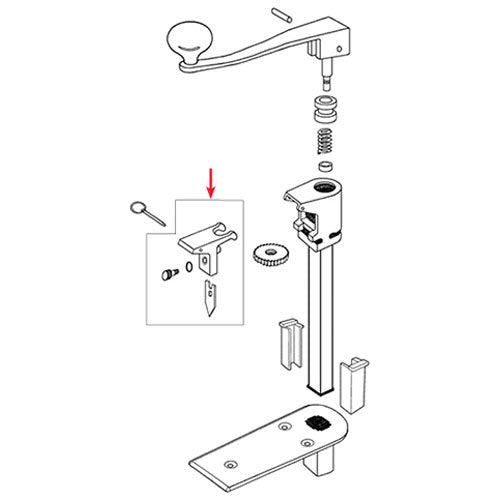 Edlund A926 Knife Holder Assembly