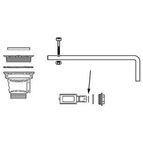 Fisher Drain O-Ring 0.687 in. ID - 60005002