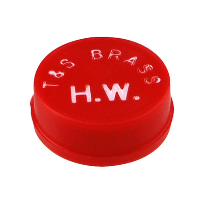 T&S Brass Button, Index, Red, Wristblade (2866-05-VF05, B-0114-01B-WH4) - 001194-45