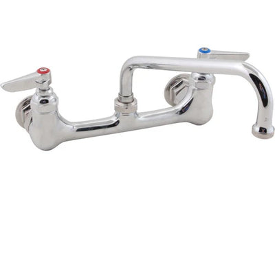 T&S Brass B-2414 8 in Wall Mount Double Pantry Faucet