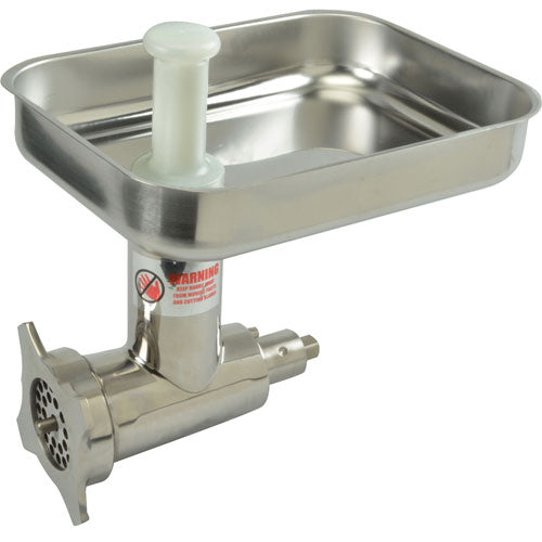 Alfa 12 12 SS Cca - Complete #12 Stainless Steel Meat Grinder Attachment