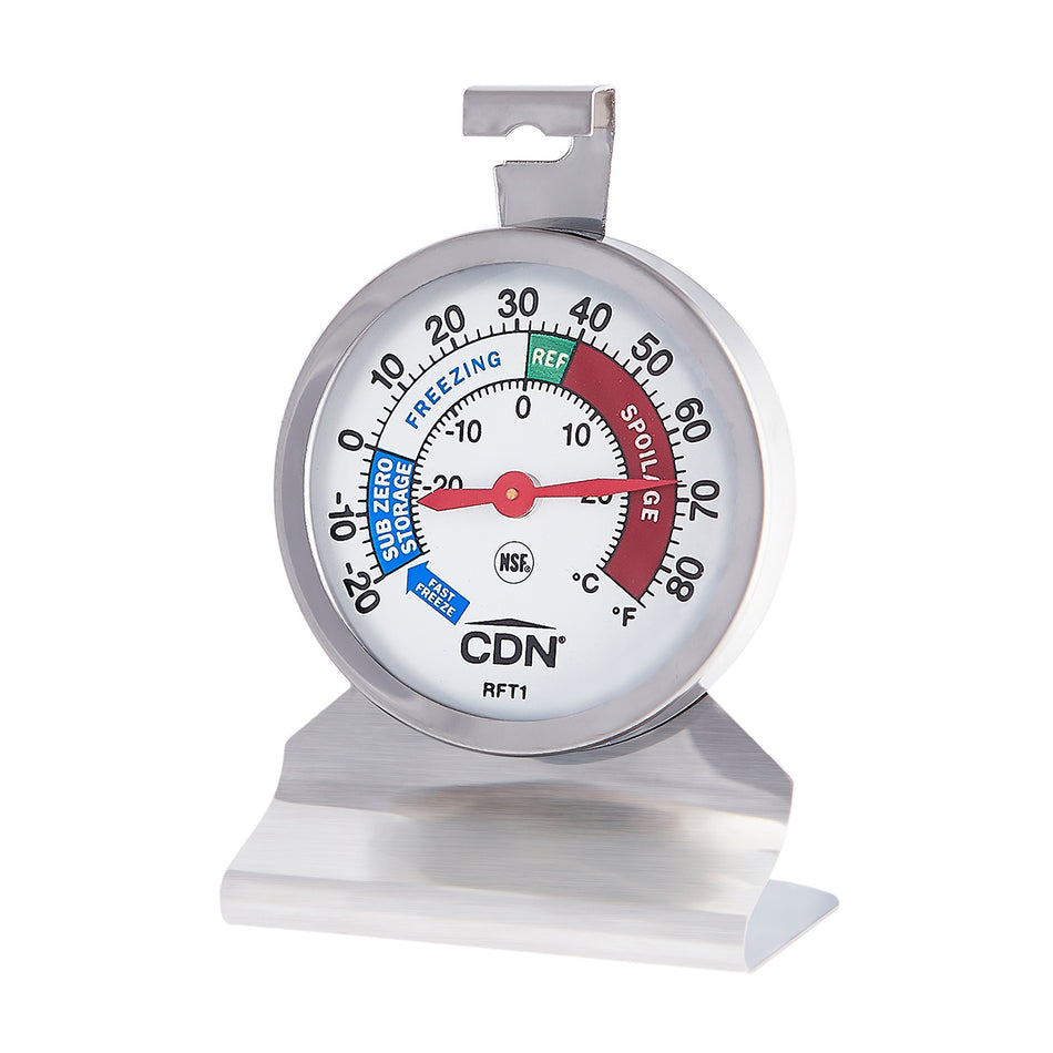 CDN RFT1 20 - 80 F Refrigerator/Freezer Thermometer