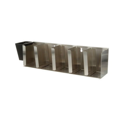 San Jamar 5-Section Lid Dispenser Stainless steel - L1022