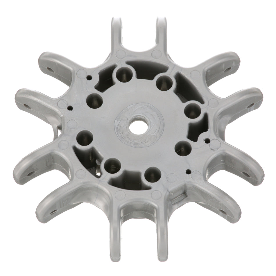 Tuuci K100501-6-SIL-1M Top Hub Silver Polymer-6 Position