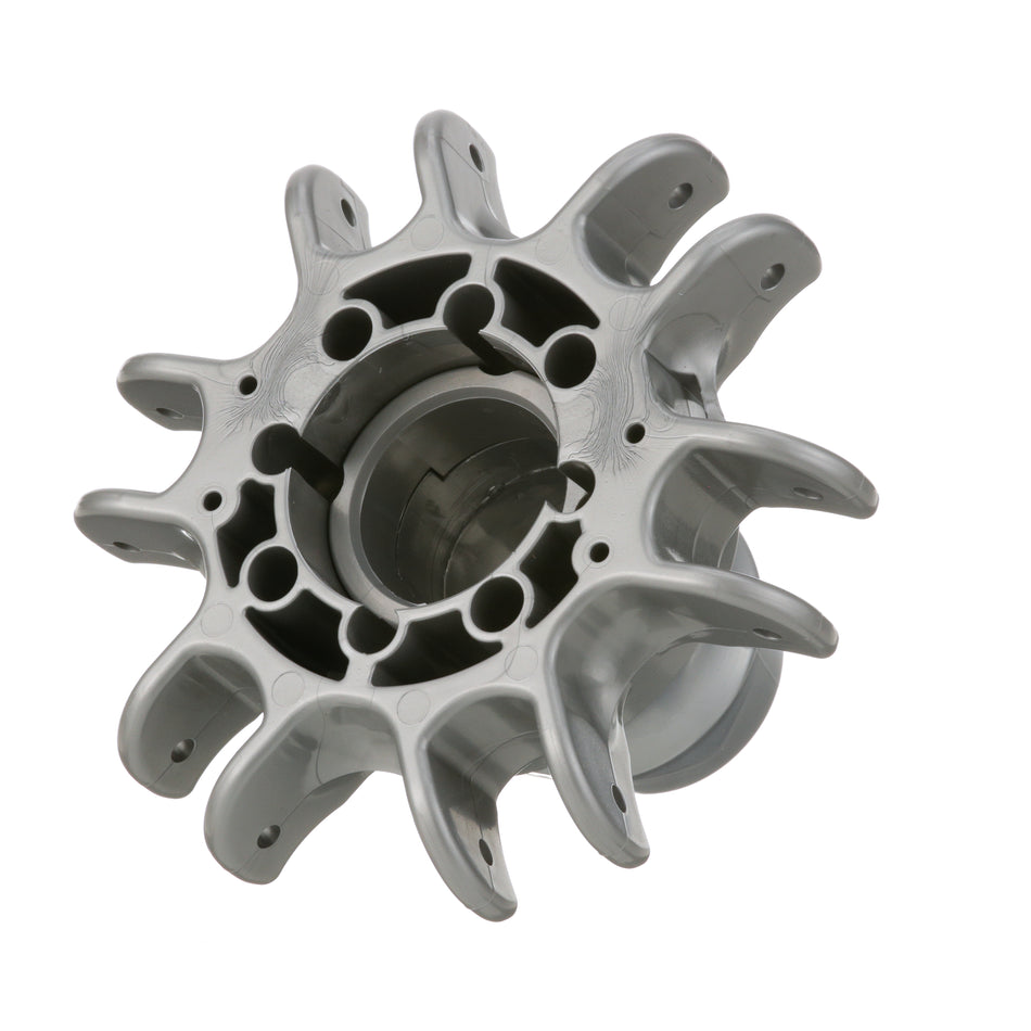 Tuuci K101001-6-SIL-1M Bottom Hub Silver Polymer-6 Position