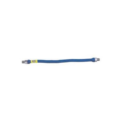Dormont 24 in 1/2 in NPT Blue Hose® Heavy-Duty Gas Hose - 1650BP24