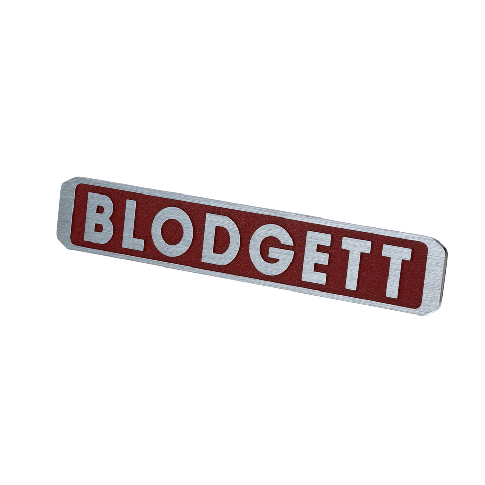 Blodgett 16470 Nameplate
