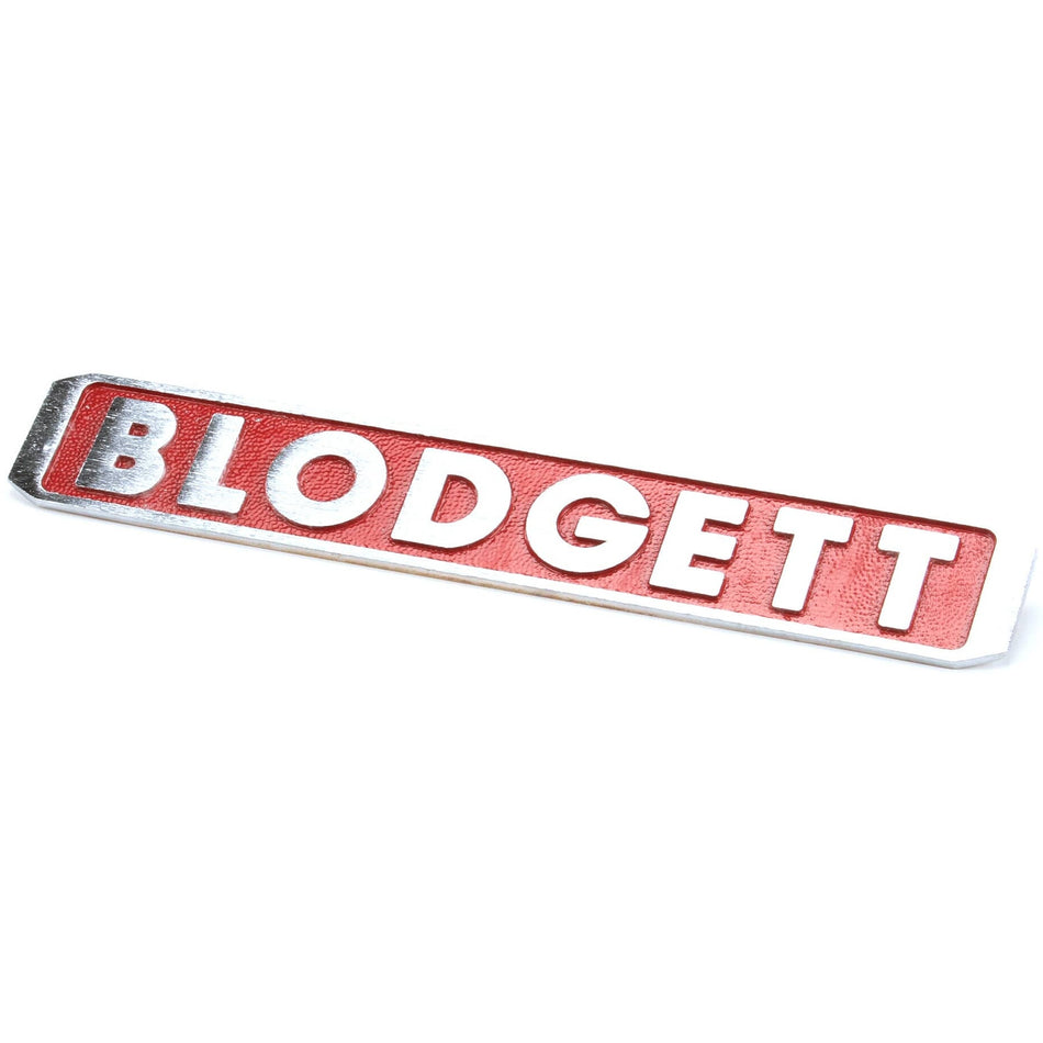 Blodgett 16470 Nameplate